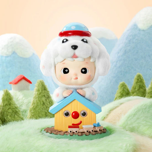 POP MART HICIPUPU Cotton Candy Puppy Hanging Card Dolls