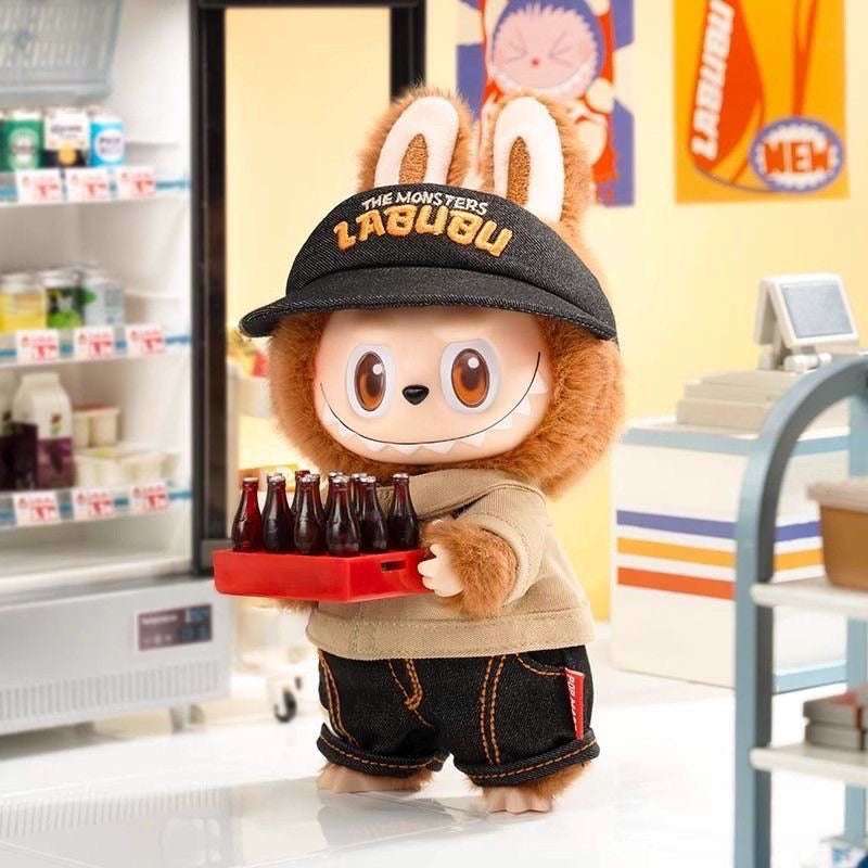 Labubu The Monsters Wacky Mart Series Vinyl Plush Hanging Card