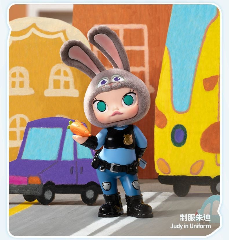 MOLLY × Zootopia Co-branded Series Blind Box Figures