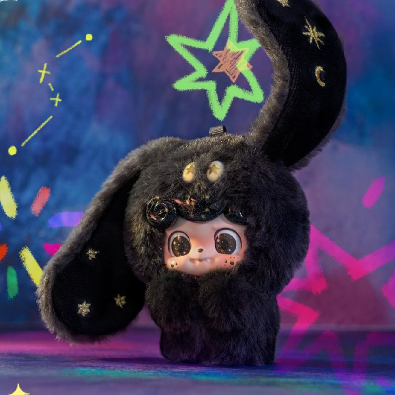 Q.kid Emotional Hairy Monsters Series Pendant Blind Box