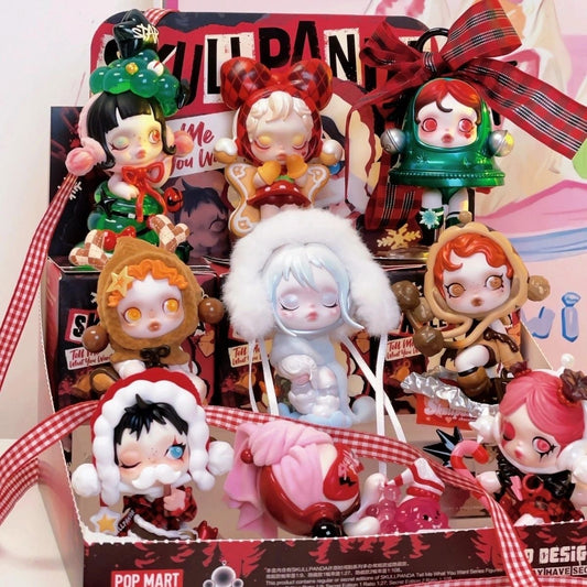 SKULLPANDA Tell Me What You Want Series Blind Box Figures
