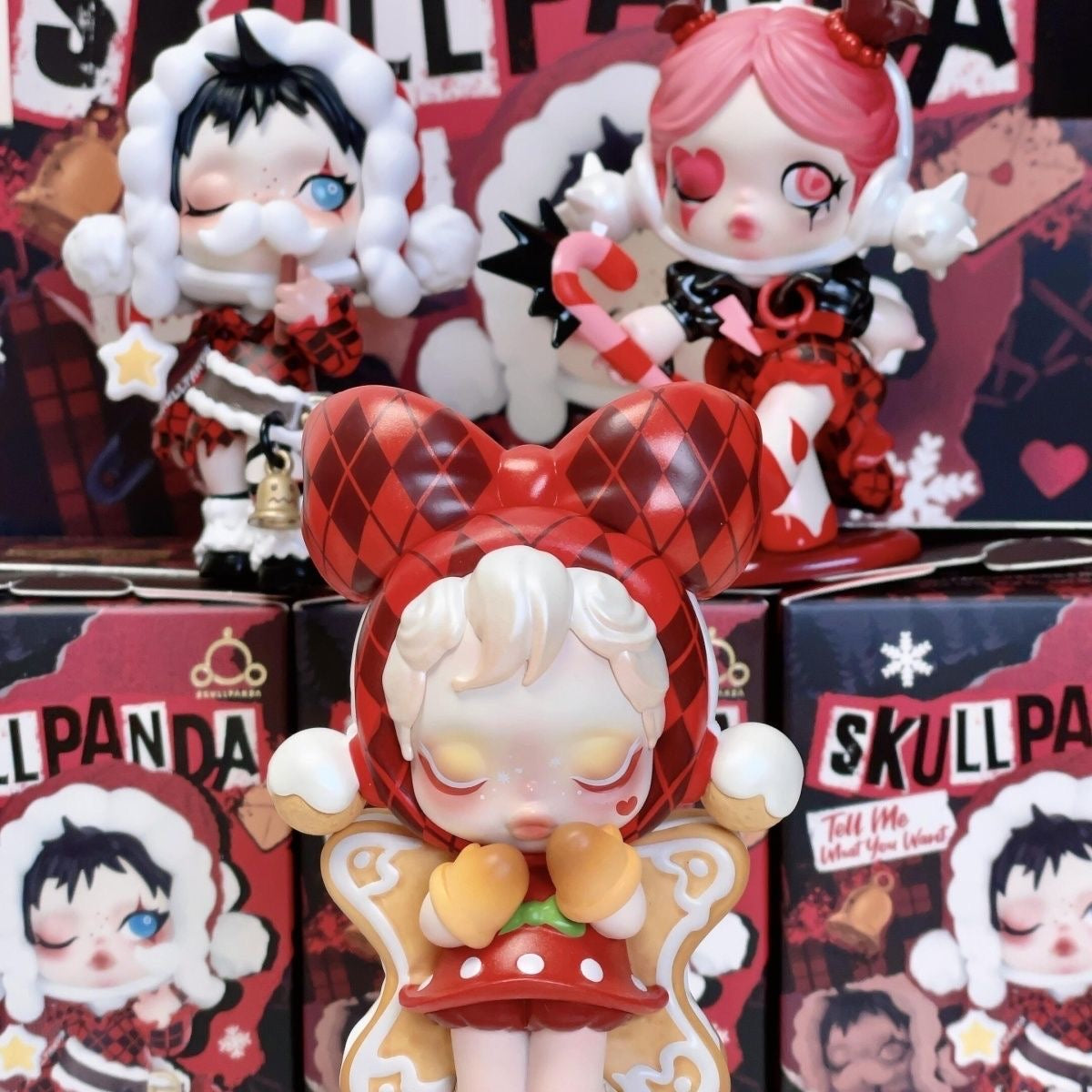 SKULLPANDA Tell Me What You Want Series Blind Box Figures