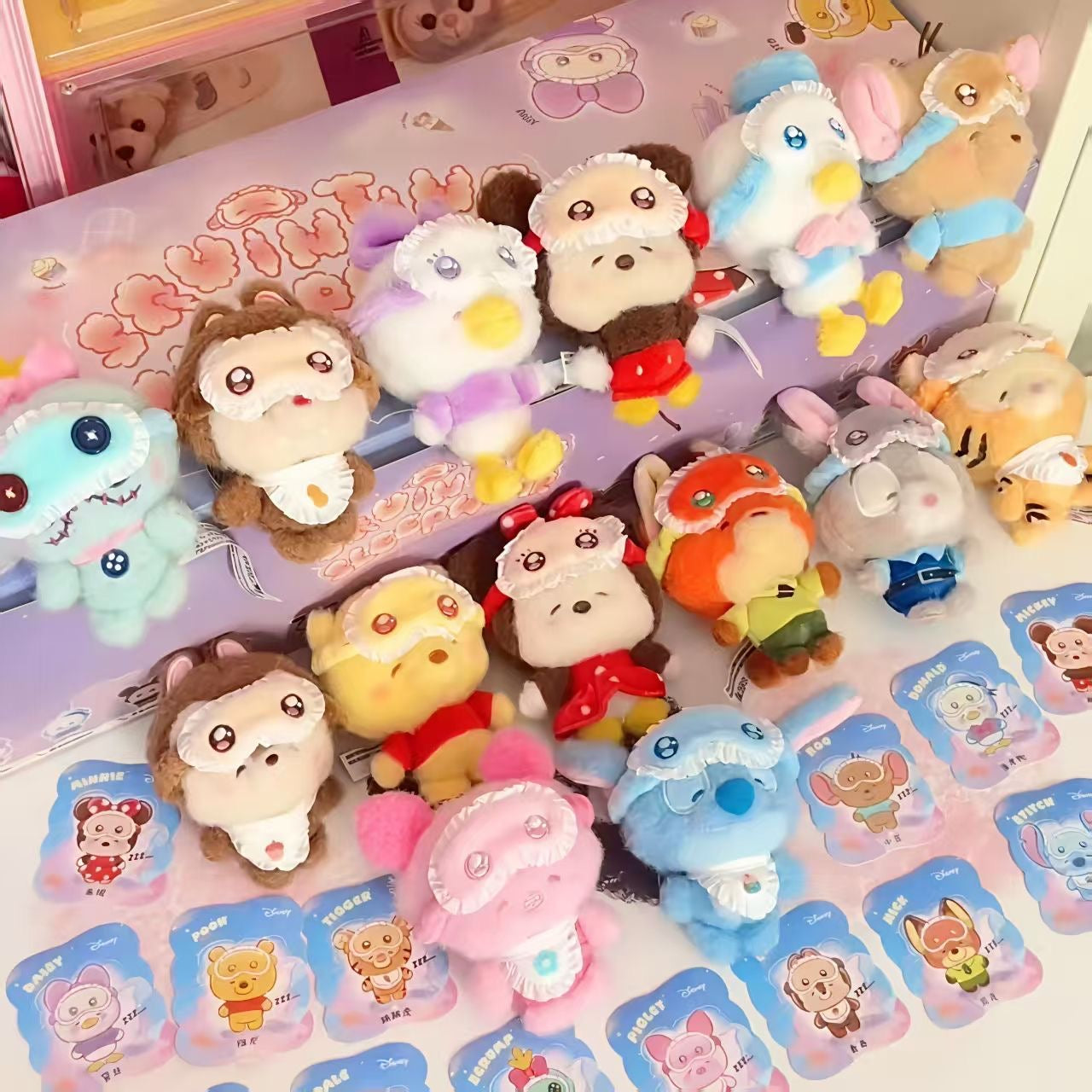DSY Squinting Sleepwear Series Plush Blind Box
