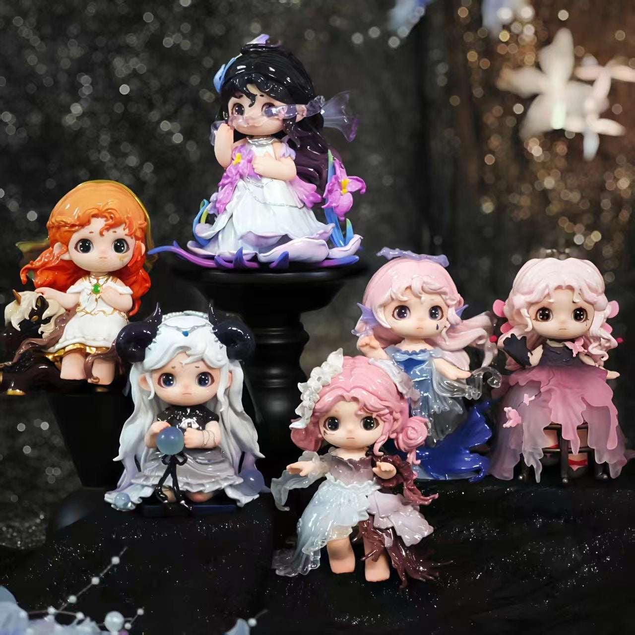 JOY Song of Light And Dark Night Series PVC Figures