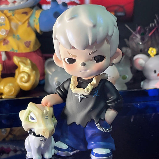 BOY RAYAN Blue Fantasy Collector Hanging Card Series