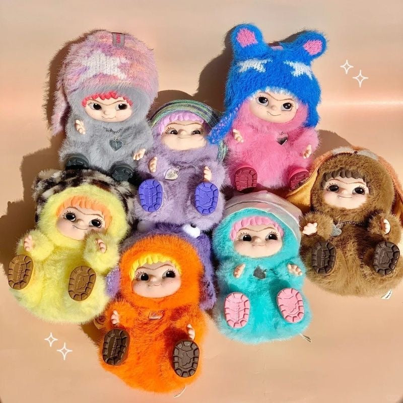 WAKUKU Fuzzy Trendy Fun Party Series Plush Blind Box