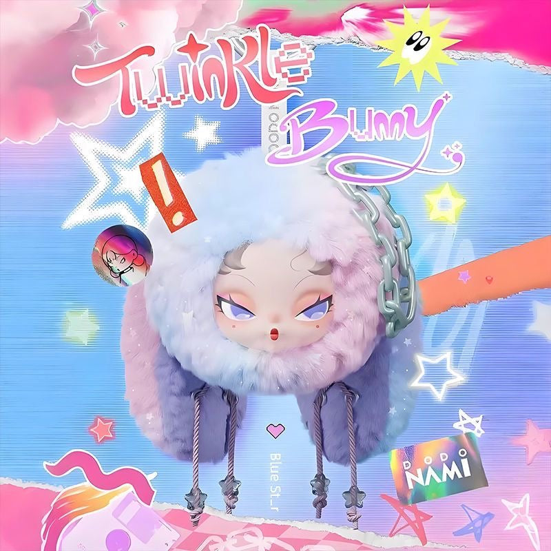 DODO NAMI Twinkle Bunny Series Plush Pendant Blind Box