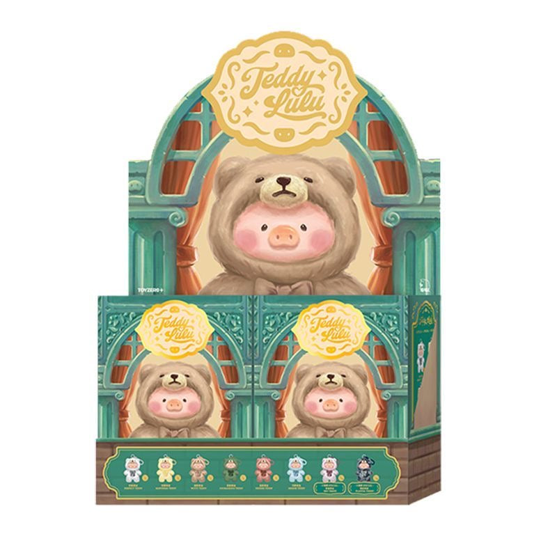 LuLu the Piggy Teddy Lulu Vinyl Face Series PVC Figures