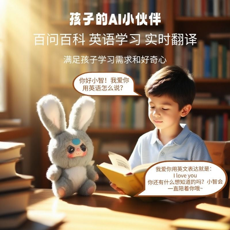 Cyber AI Lili Rabbit Town – Smart Interactive Plush Blind Box
