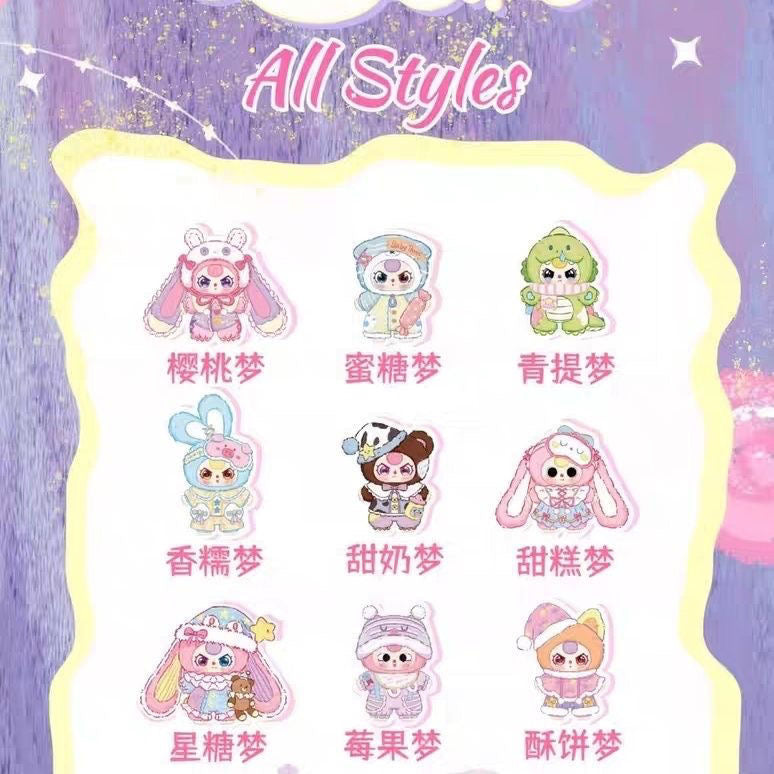 Baby Three V5 400% Sweet Dreams Plush Blind Box