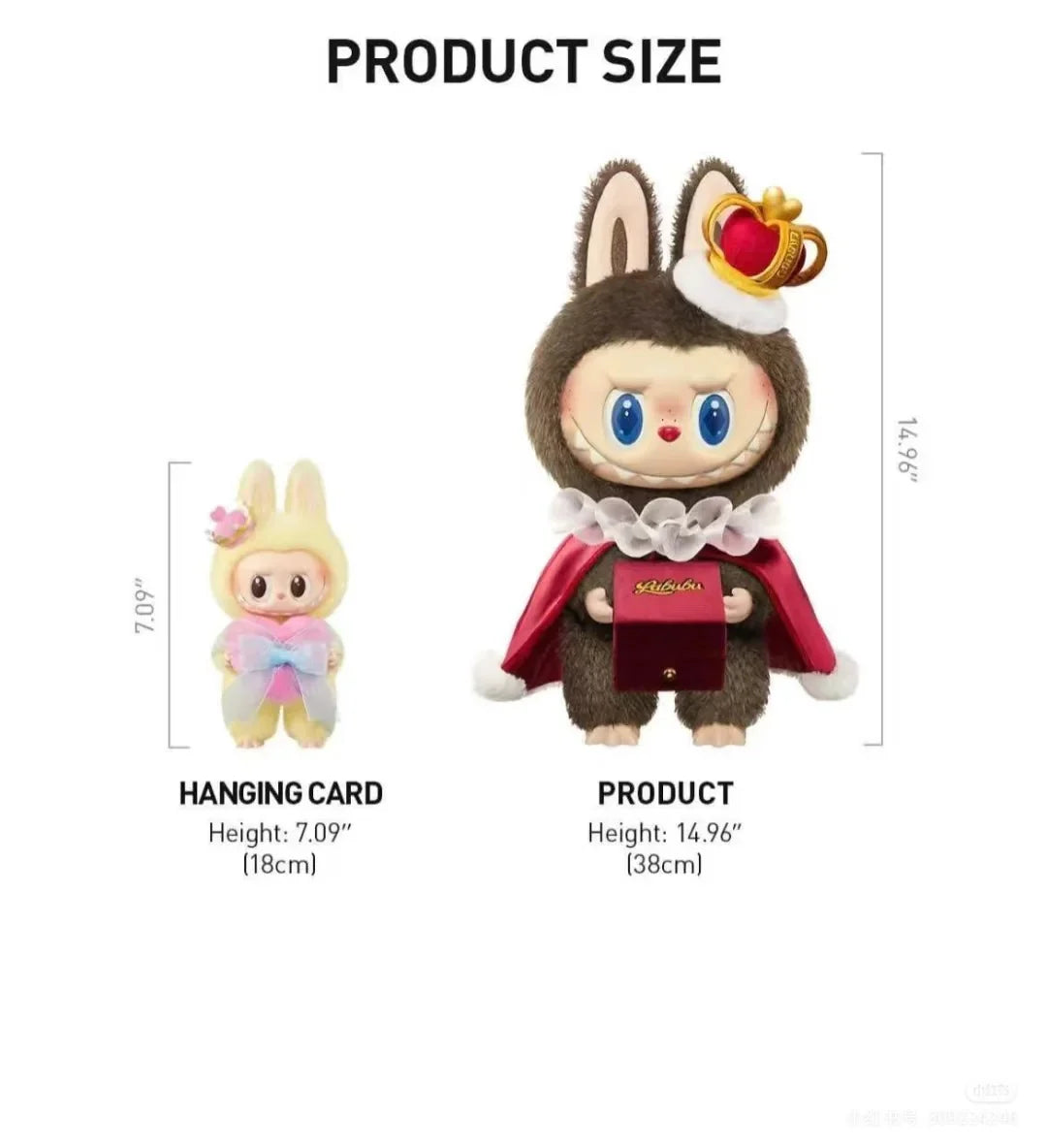 [Confirm Designn] LABUBU the monsters Chess Adventure Series Plush