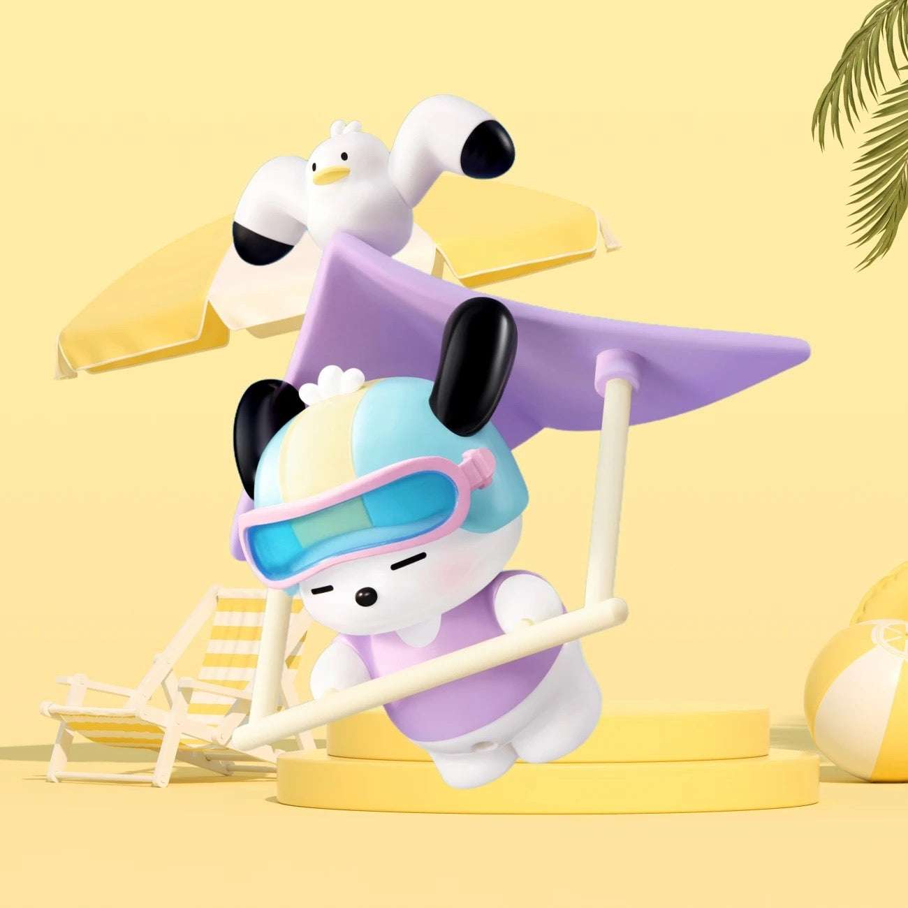 Pochacco Travel Diary Series Figures Blind Box