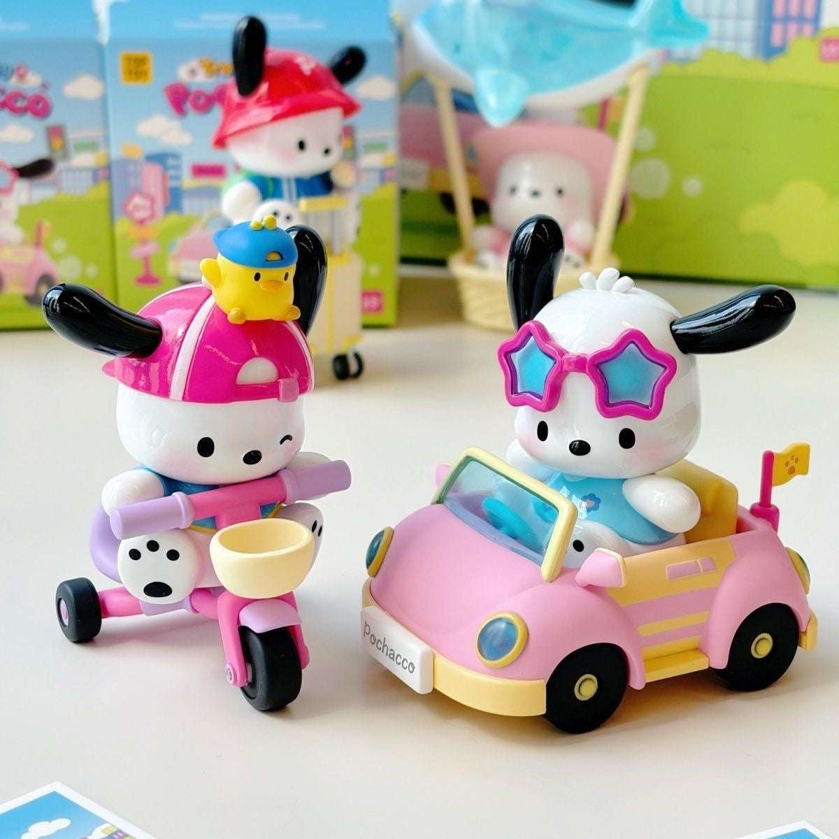 Pochacco Travel Diary Series Figures Blind Box