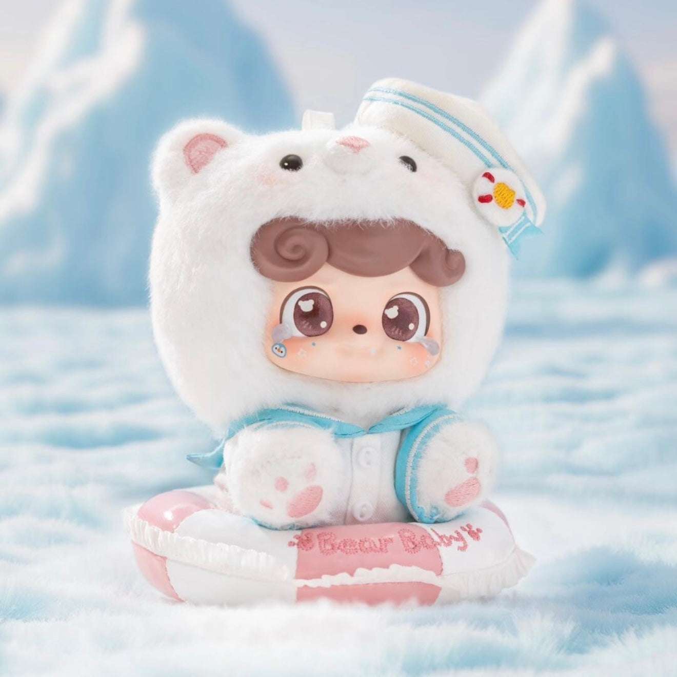 Q.kid Travel The Arctic Circle Plush Series Hanging Card