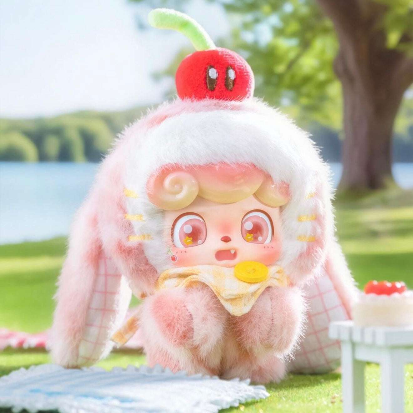 Q.kid Fantasy Newton Plush Series Hanging Card