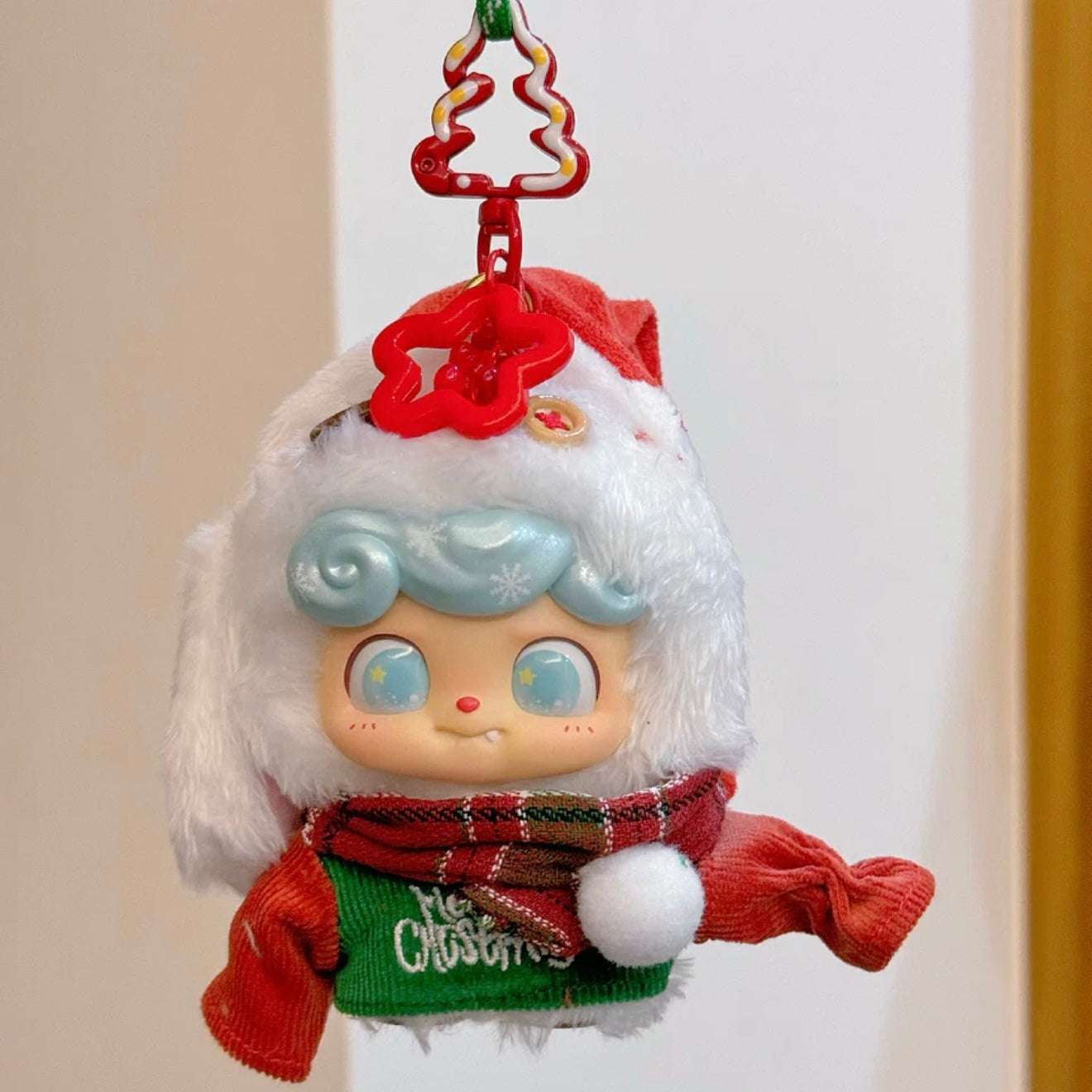 Q.Kid Merry Christmas Plush Series Hanging Card