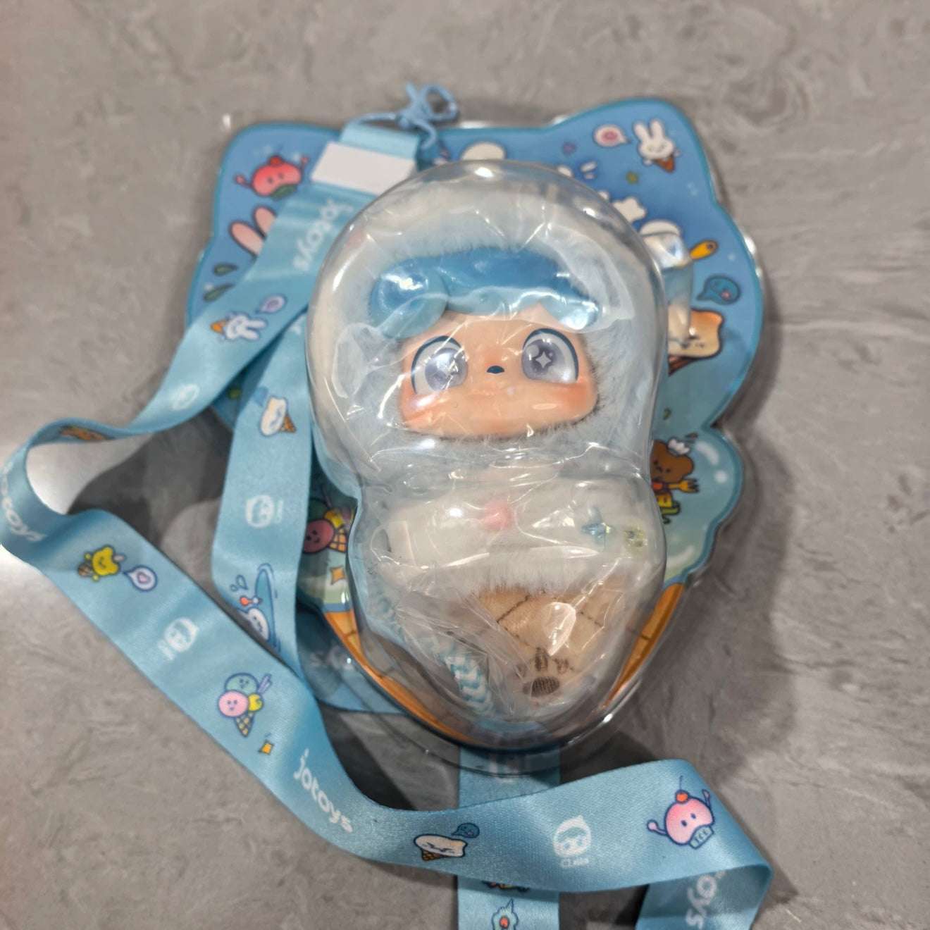 Q.Kid Gelato Beast Plush Series Hanging Card