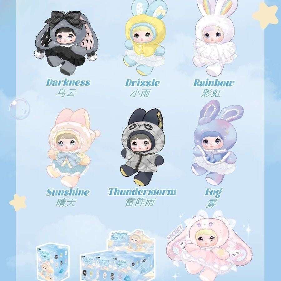NOMMI Weather Forecast Plush Blind Box
