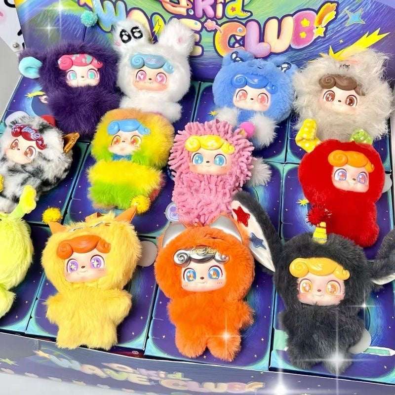 Q.Kid Wave Club Series Mini Plush Blind Box