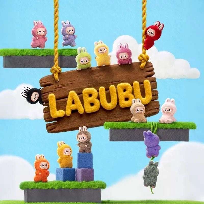 THE MONSTERS LABUBU Pin for Love Series Plush Pendant Blind Box