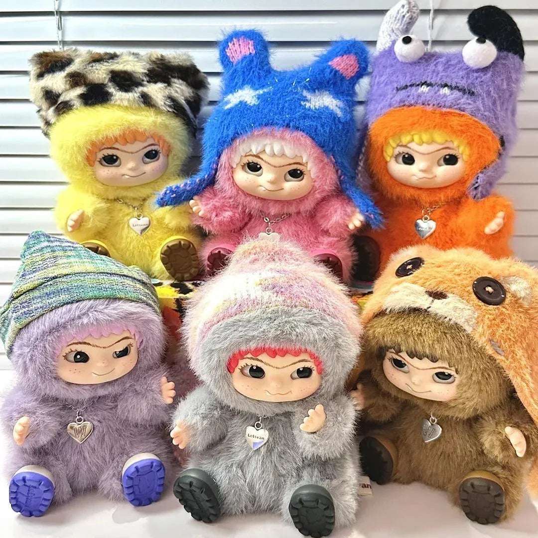 WAKUKU Fuzzy Trendy Fun Party Series Plush Blind Box