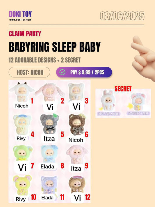 [Claim Party] Babyring Sleep Baby CP1
