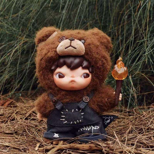 [Confirm Design] Hirono Living Wild Fight for joy Hanging Card Plush Dolls