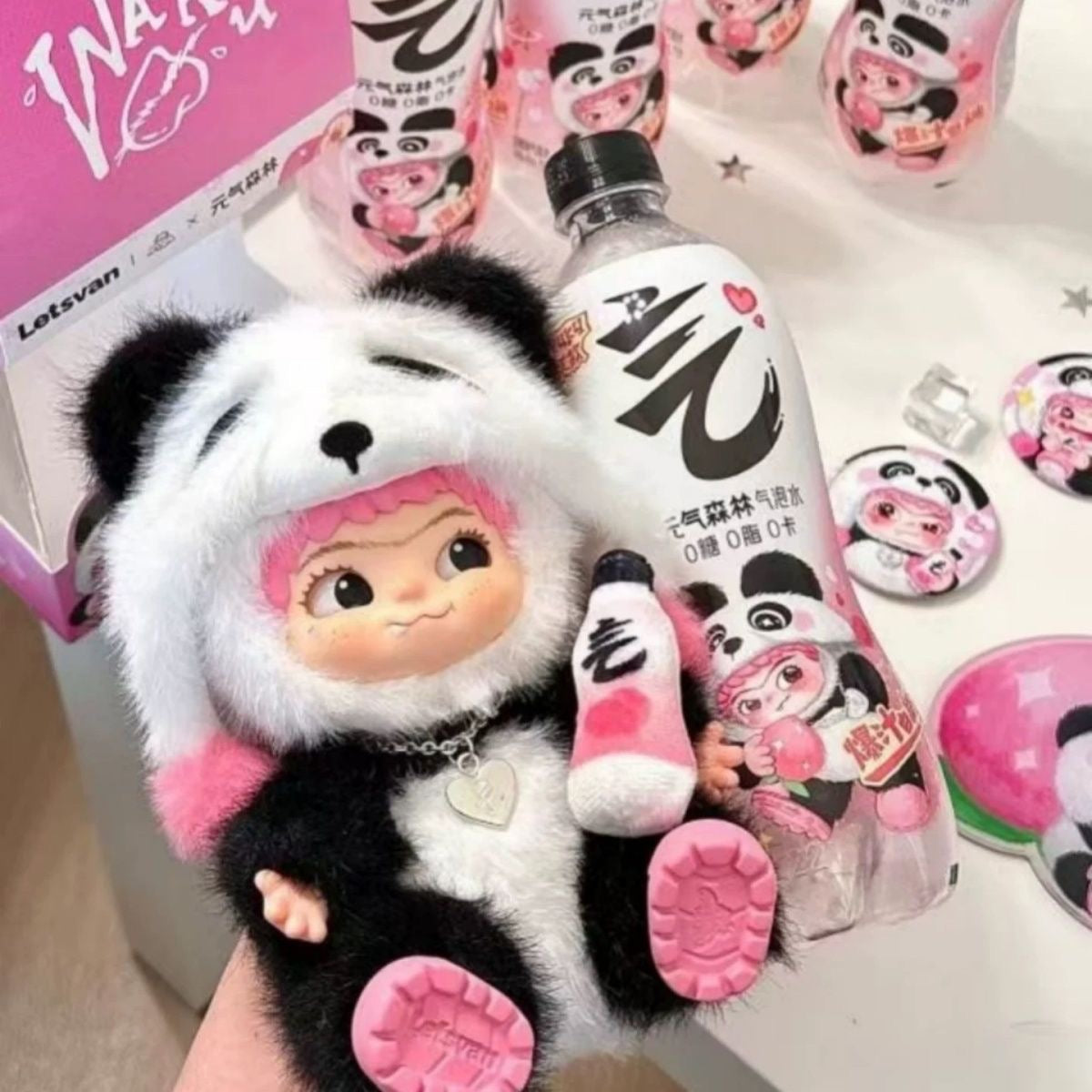 [11 Different Design] Wakuku Hanging Card plush Collection