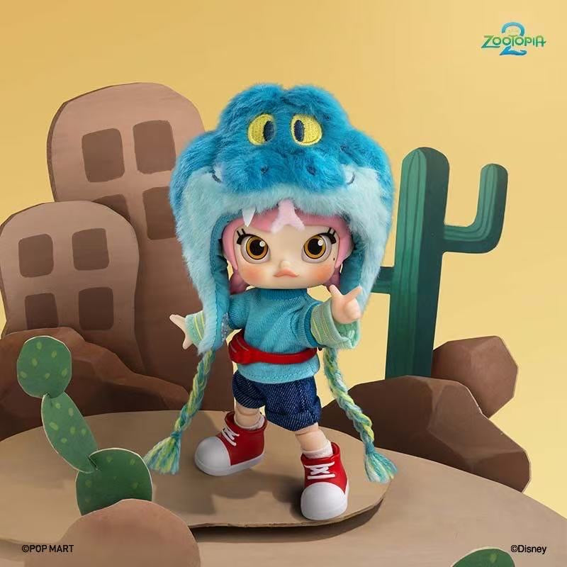 MOLLY Zootopia V2 1/12 BJD Action Figure Plush Blind Box