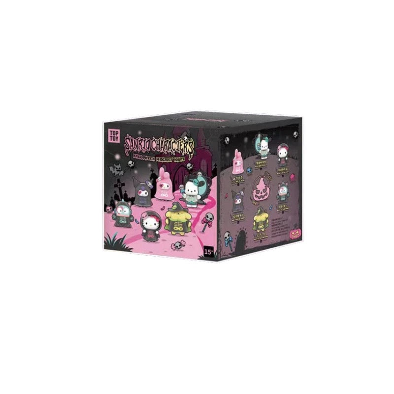 Sanrio Characters Halloween Mischief Night Series Figures Blind Box