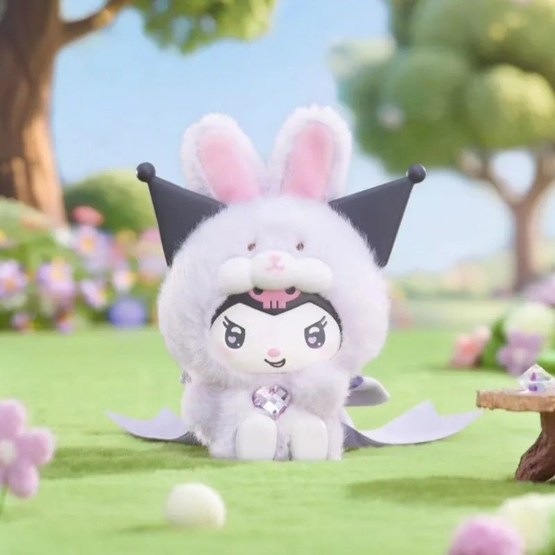 Sanrio Characters Diamond Bunny Baby Series Plush Figures Blind Box