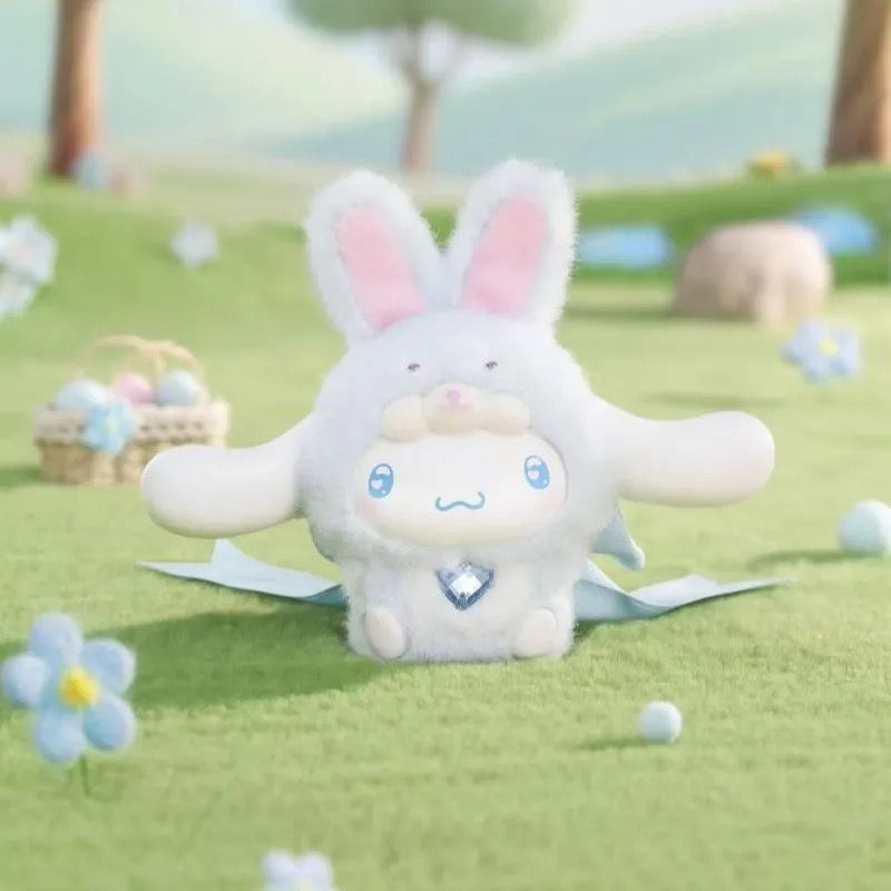 Sanrio Characters Diamond Bunny Baby Series Plush Figures Blind Box