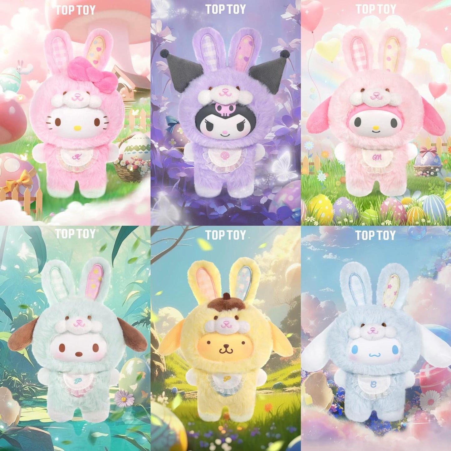 Sanrio Characters Elf Bunny Baby Vinyl Plush Blind Box