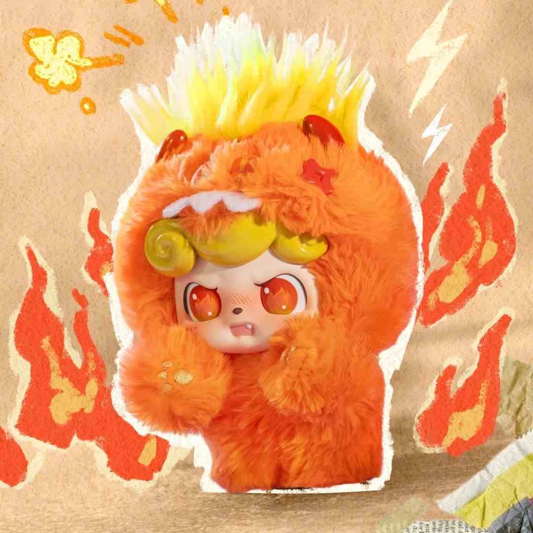 Q.kid Emotional Hairy Monsters Series Pendant Blind Box