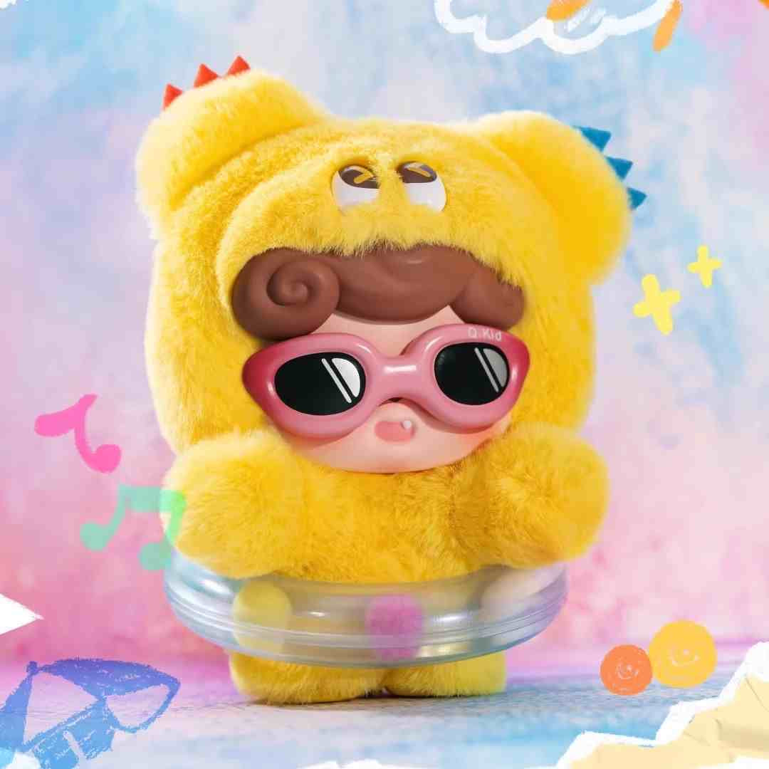 Q.kid Emotional Hairy Monsters Series Pendant Blind Box