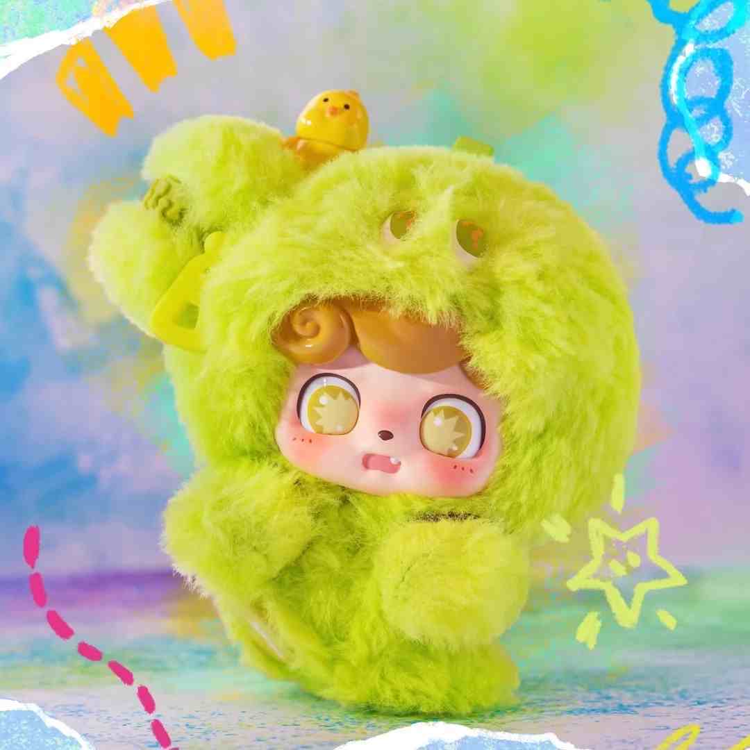 Q.kid Emotional Hairy Monsters Series Pendant Blind Box