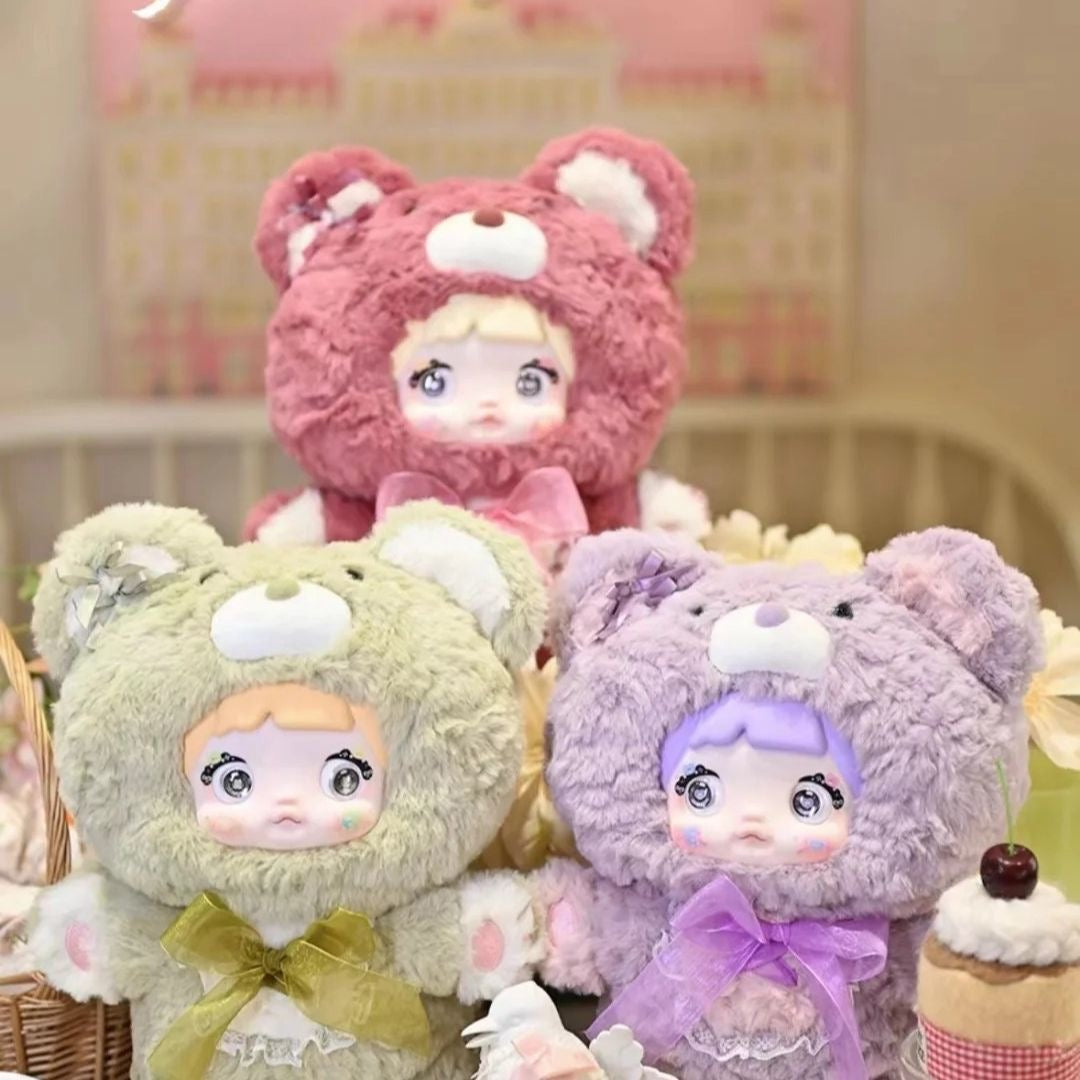 NOMMI 400% -V1 Good Night Bear Plush Series Blind Box