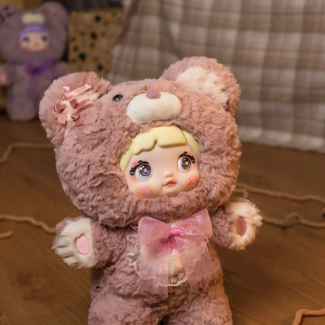 NOMMI 400% -V1 Good Night Bear Plush Series Blind Box