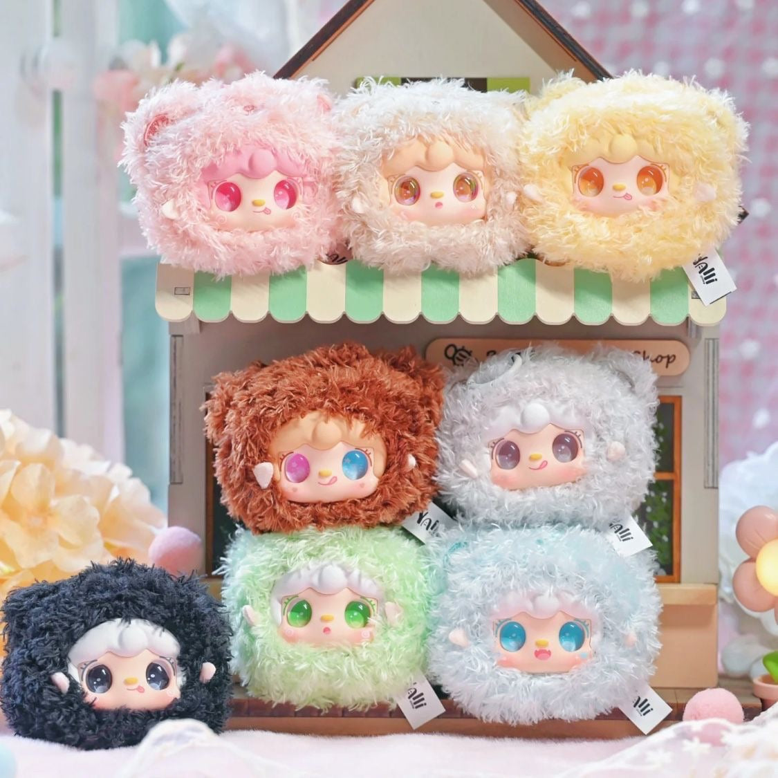 Yooki-V9 Generation Plush Blind Box-Pinch Little Bear