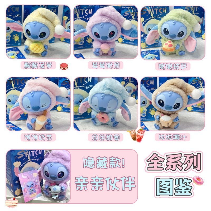 STITCH Eat Something Before Sleep Plush Series Blind Box