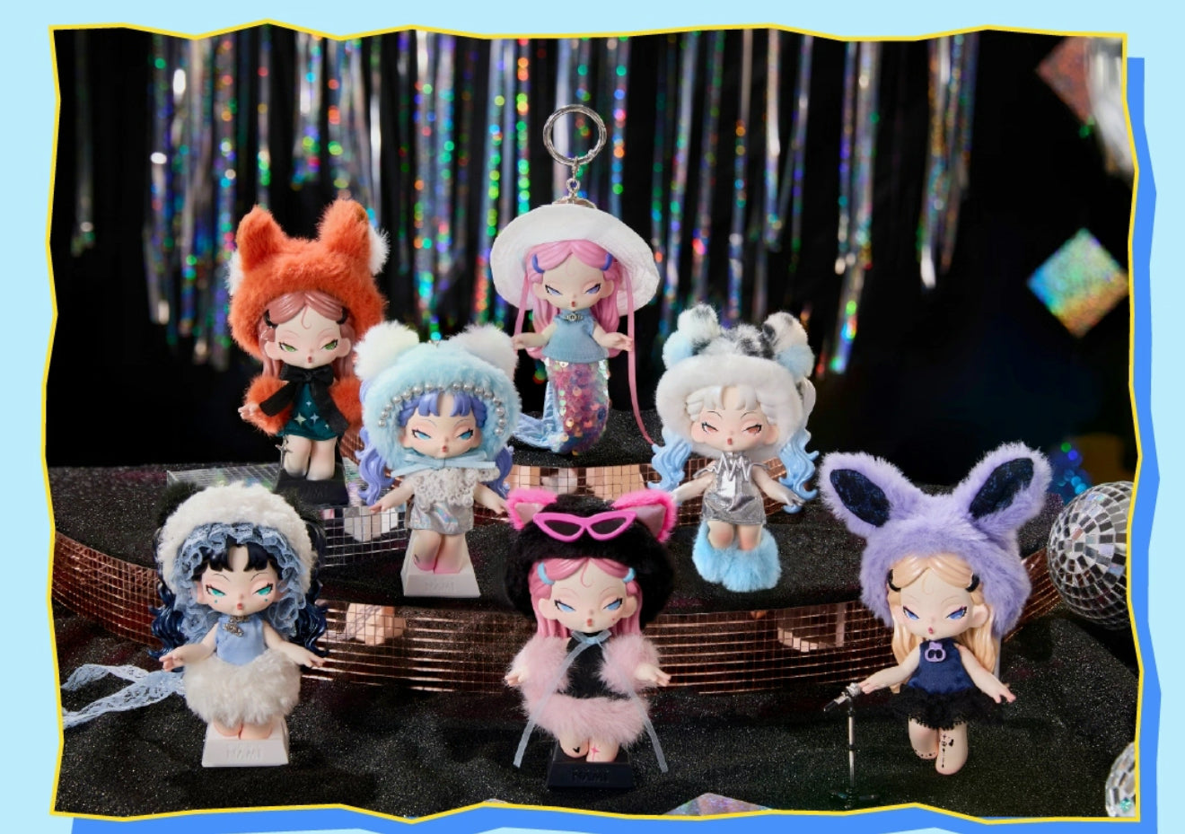 [Pre-order] Dodo Nami Midnight Disco Plush Series toy surprise box Dolls