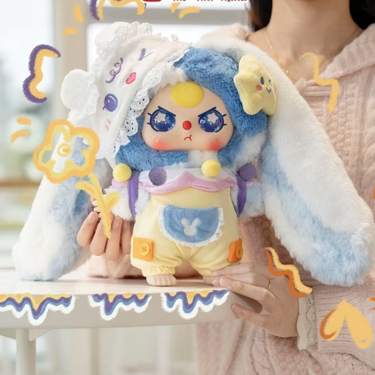 [Confirm Design] Baby Three Good Night Baby 400% Limited Plush Dolls