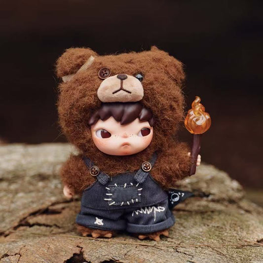 [Confirm Design] Hirono Living Wild Fight for joy Hanging Card Plush Dolls