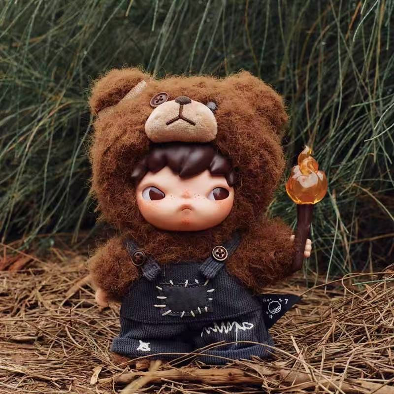 [Confirm Design] Hirono Living Wild Fight for joy Hanging Card Plush Dolls