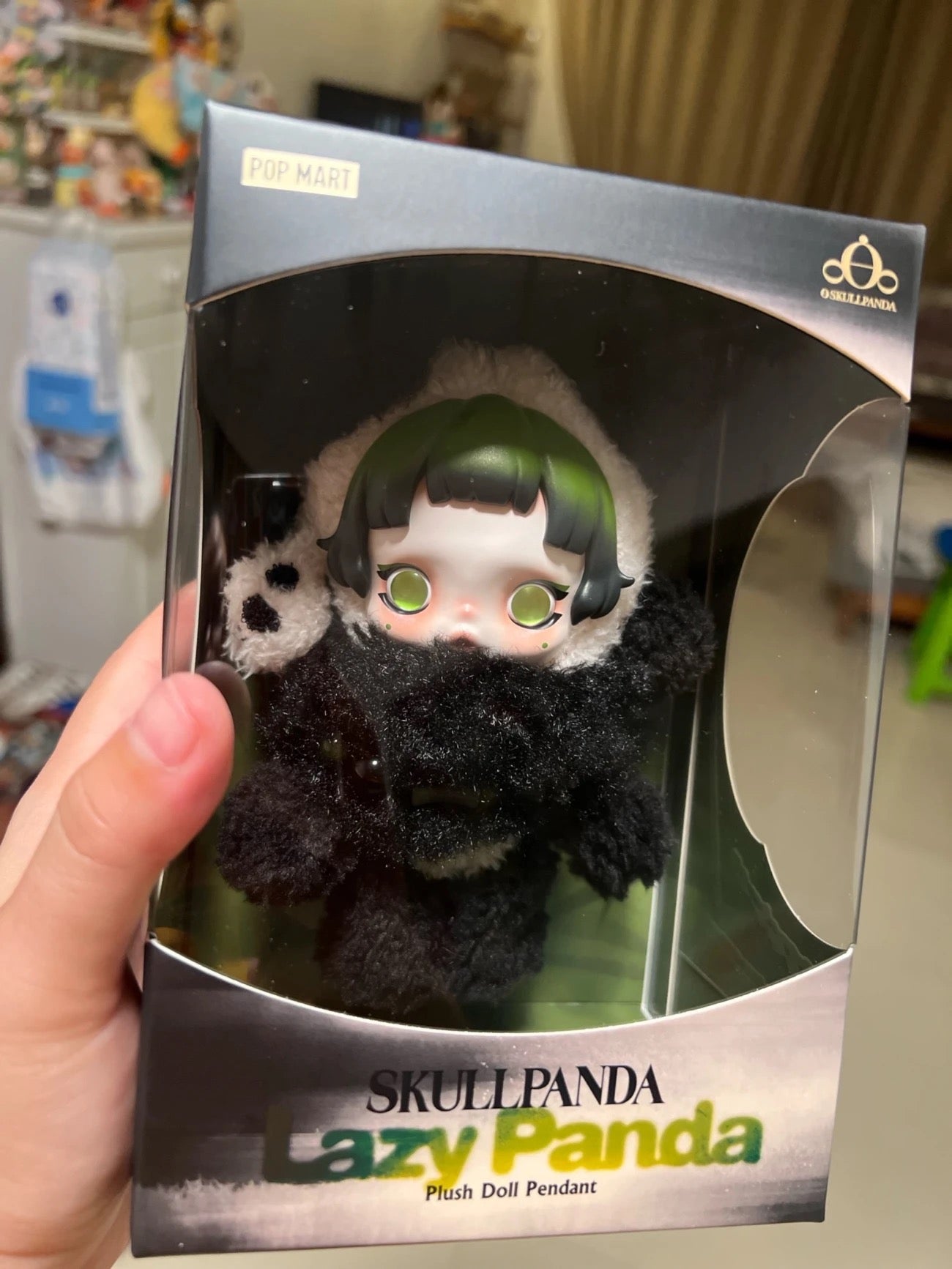 Skullpanda Lazy Panda Plush Series Hanging Card Dolls