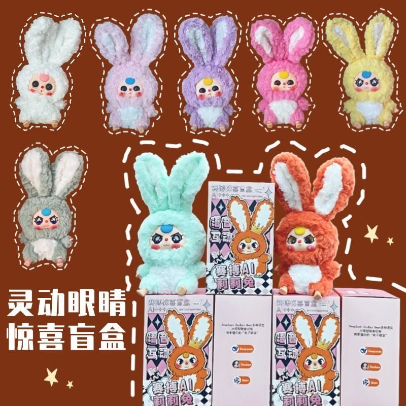 Cyber AI Lili Rabbit Town – Smart Interactive Plush Blind Box