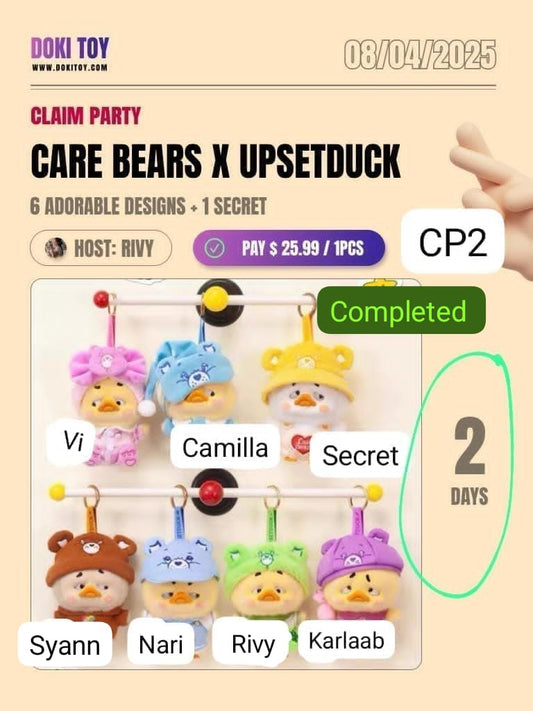 [Claim Party] Dropping upset duck x carebear CP2