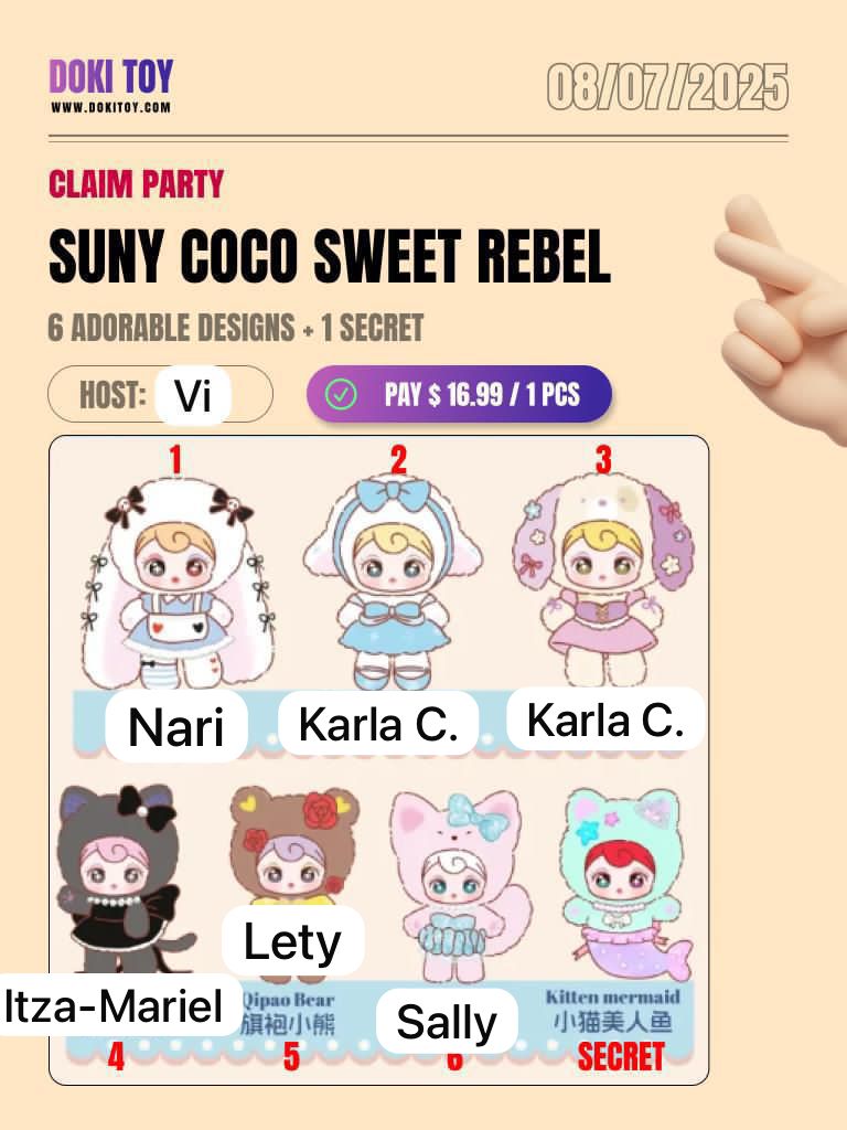[Claim Party] SUNY COCO Sweet Rebel CP1