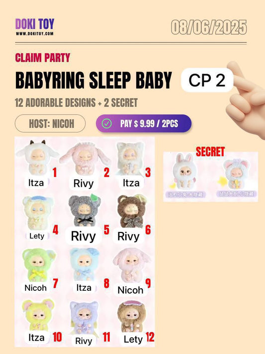 [Claim Party] Babyring Sleep Baby CP2
