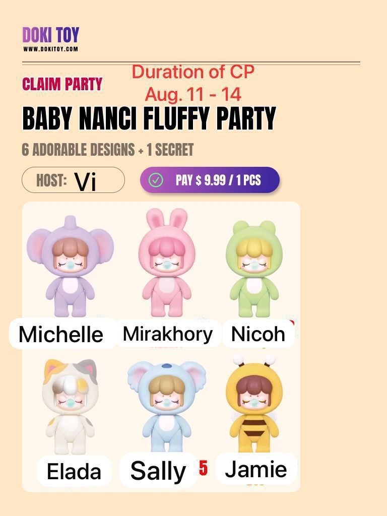 [Claim Party]  Baby Nanci Fluffy CP1